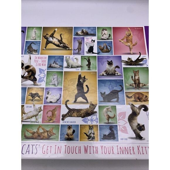 Eurographics YOGA CATS 1000 Piece Jigsaw Puzzle - Picture 4 of 9
